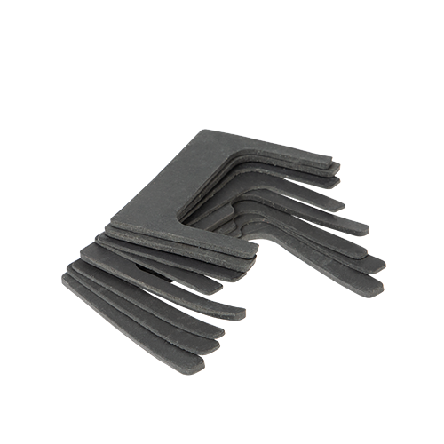 EXCITE Glass rubber for sauna use glass-wall 180° for glass 8/10mm (please note: max. load reduced to 35kg)