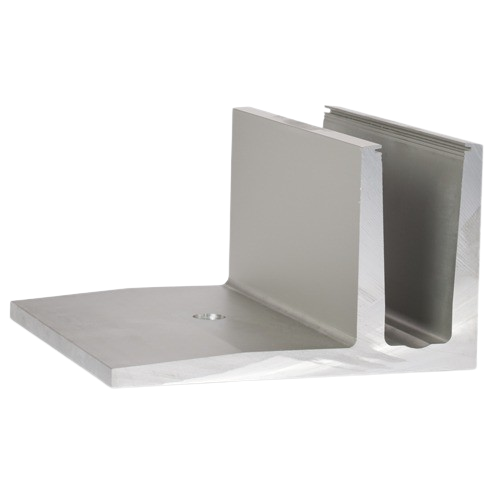 TL-3030 Glass profile L=2500mm aluminum natural anodized