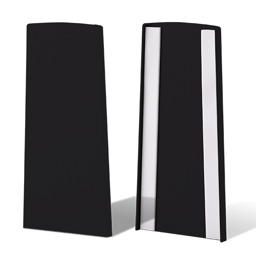 TL-6000 Endcap left/right aluminum black anodized