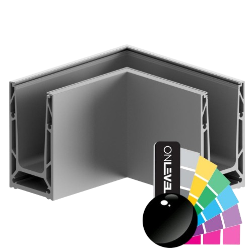 TF-6620 corner inside/outside, aluminum RAL shiny