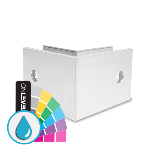 TF-6621 outside corner 90°, aluminum ARMOR RAL