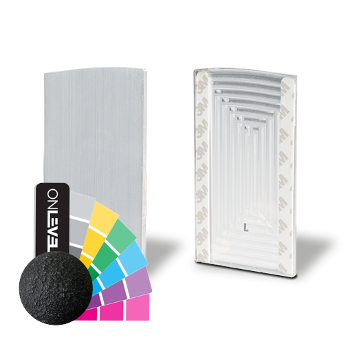 TF-6621 endcap left with covercap, aluminum RAL structure