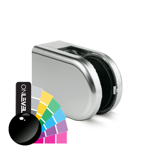 KRONOS D-shape, connection flat covercaps RAL shiny