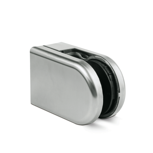 KRONOS D-shape, connection Ø42.4mm covercaps stainless steel