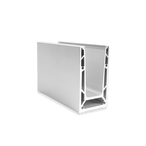 TL-6620 Glass profile L=200mm aluminum natural anodized