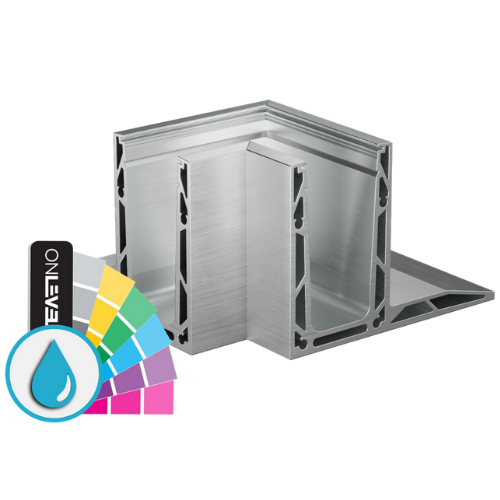 TF-3620 inside corner 90°, aluminum ARMOR RAL