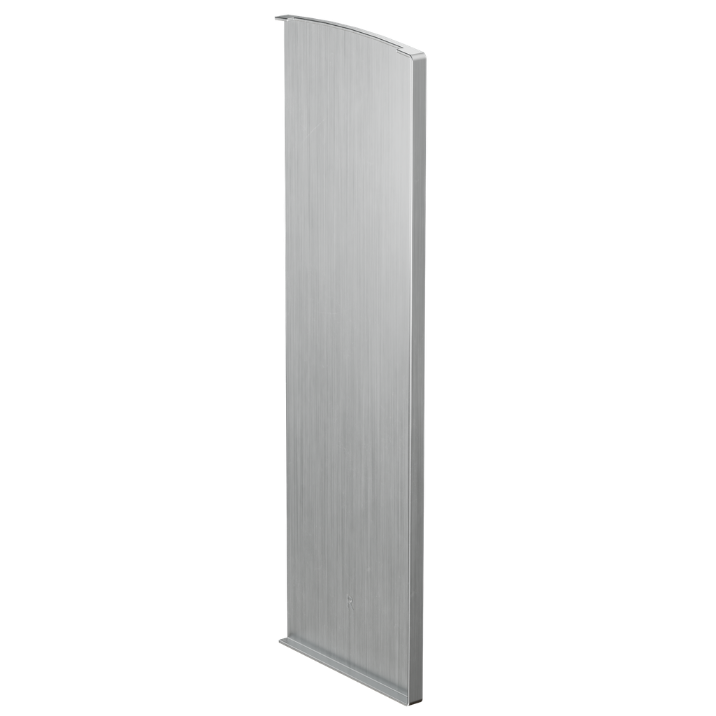 TF-3621 endcap right, aluminum mill finish