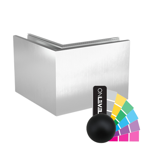 TL-3120 Outside corner 90° aluminum RAL mat