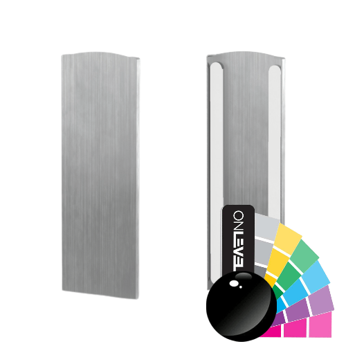 TL-3120 Endcap right alum. RAL shiny