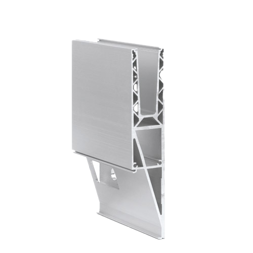 TL-3121 Glass profile L=2500mm aluminum natural anodized