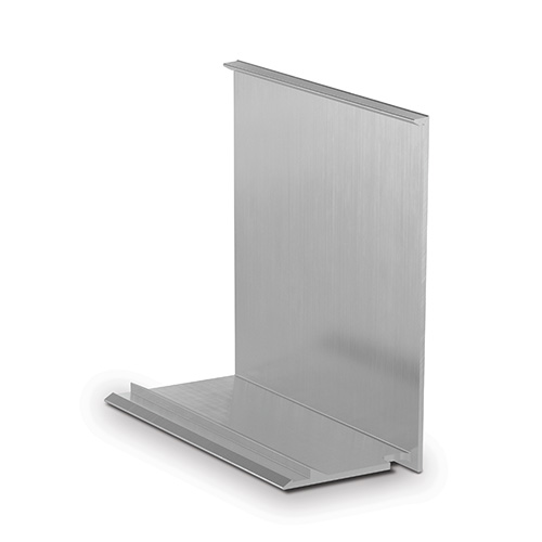 Covercap TL-3121 full height L=5000mm, aluminum mill finish
