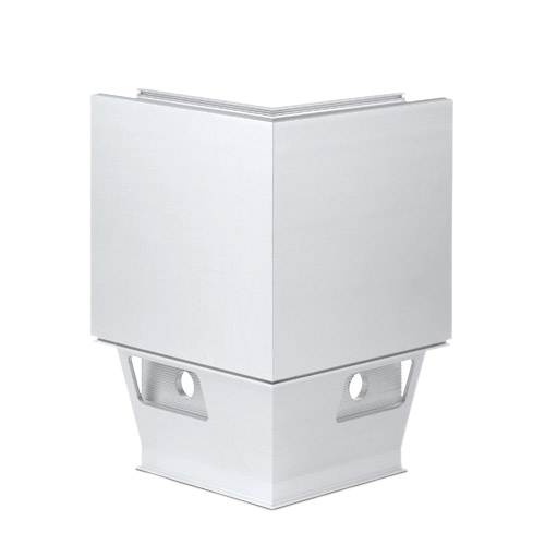 TL-3121 Outside corner 90° aluminum natural anodized