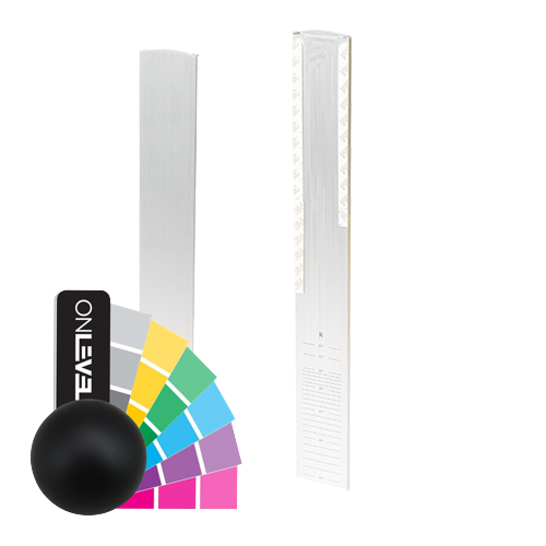 TL-3121 Endcap right half height covercap for stairway aluminum RAL matt