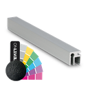 Top-cover slim with opening 3mm, L=5000mm, aluminum RAL structure