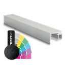 Top-cover slim with opening 15mm, L=5000mm, aluminum RAL structure