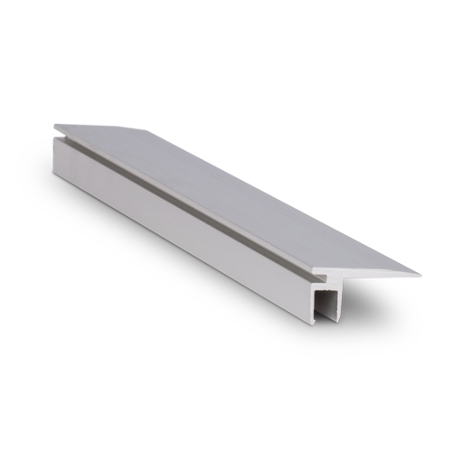 Floor-connect slim 20mm width, L=5000mm, aluminum mill finish