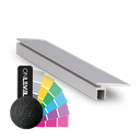 Floor-connect slim 20mm width, L=5000mm, aluminum RAL structure