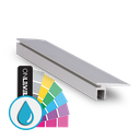 Floor-connect slim 20mm width, L=5000mm, aluminum ARMOR RAL