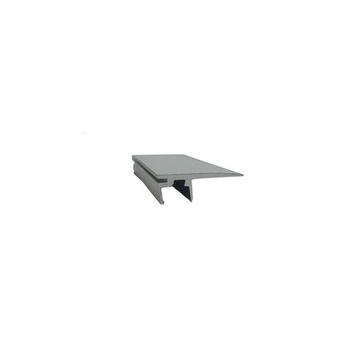 Floor-connect 20mm width, L=5000mm, aluminum natural anodized