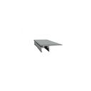Floor-connect 20mm width, L=5000mm, aluminum natural anodized