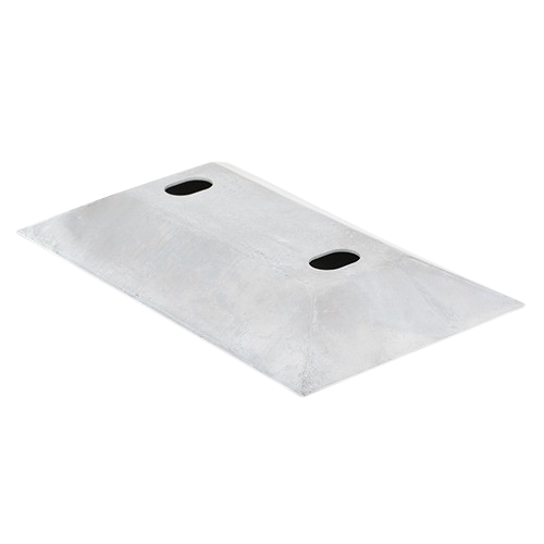 TL-5010 Drainage cover for post steel zinc plated