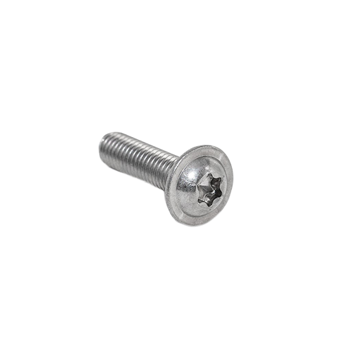 Low round head screw with Torx M8x12mm, AISI 316