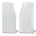 TL-5010 Endcap right aluminum natural anodized