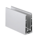 TL-6000 Glass profile L=5000mm aluminum natural anodized