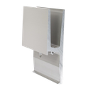 Glass profile TL-3011, L=5000mm aluminum natural anodized LIMITED QUANTITY AVAILABLE