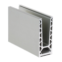 TL-6020 Glass profile  L=5000mm aluminum mill finish