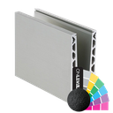 TL-6020 Glass profile  L=5000mm aluminum RAL (struct.)