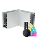 TL-6020 Corner inside/outside aluminum RAL (struct.)