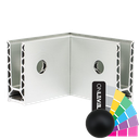TL-6021 Inside corner 90° aluminum RAL mat