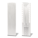 TL-6021 Endcap right with covercap for stairway aluminum natural anodized