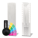 TL-6021 Endcap right with covercap for stairway aluminum RAL matt