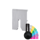 TL-6021 Spacer thickness 15mm aluminum RAL mat