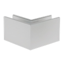TL-6030 Corner inside/outside aluminum natural anodized