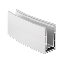 BEND-FIT TL-6500 Glass profile  L=6000mm aluminum (max. usable after bending L=5000mm)