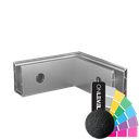 TL-6501 Inside corner 90° aluminum RAL struct.