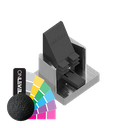 SKYFORCE-Side endcap stainless steel /, aluminum RAL matt