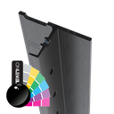 SKYFORCE-Side T-mounting strip L=1100mm, alum. RAL shiny