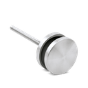 TL-2080 Glass adapter Ø80mm t=10mm AISI 316 satined