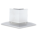 TL-3010 Inside corner 90° aluminum mill finish