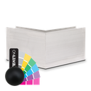 TL-3010 Outside corner 90° aluminum RAL mat