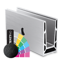 TL-6051 Glass profile  L=5000mm aluminum RAL (struct.)