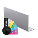 TL-6051 Covercap L=5000mm aluminum RAL matt