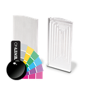 TL-6051 Endcap left with covercap alum. RAL shiny