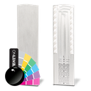 TL-6051 Endcap left with covercap for stairway alum. RAL shiny