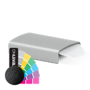 Connector glass edge protection Glass 19-21.5mm aluminum RAL struct.