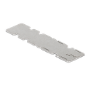 Connector U-profile 30x28x2mm AISI 316